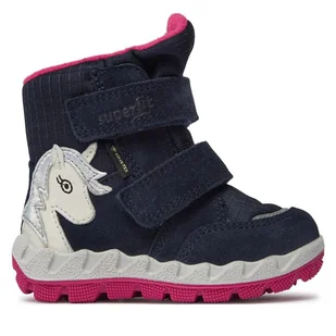 Śniegowce Superfit GORE-TEX 1-006010-8020 M Niebieski - Buty dla dziewczynek - miniaturka - grafika 1