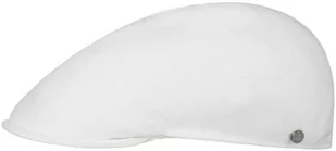 Kaszkiet Lniany Uni by Lierys, biały, S (54-55 cm) - Czapki męskie - miniaturka - grafika 1