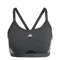 Biustonosze - adidas Aer Ls 3s Biustonosz sportowy Kobiety , Brgros/biały , L - miniaturka - grafika 1