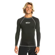Koszulki męskie - Męska Koszulka UV QUIKSILVER SATURNPROTEC M SFSH EQYWR03398-XKKP – Czarny - miniaturka - grafika 1