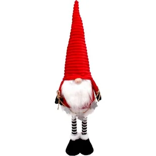 Mikołaj SASKA GARDEN 50-70 cm Czerwony - Ozdoby bożonarodzeniowe - miniaturka - grafika 1