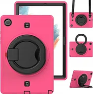 Etui do tabletów - Etui do Samsung Galaxy Tab A8 10.5'' z Paskiem na Ramię Różowe - miniaturka - grafika 1