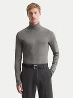 Swetry męskie - Marc O'Polo Golf M29 2202 52100 Szary Slim Fit - miniaturka - grafika 1