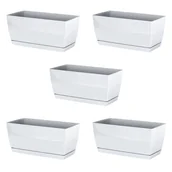 Donice - Zestaw doniczek COUBI DUPP240 Doniczka + podstawka x5 - miniaturka - grafika 1