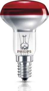 Philips Żarówka Philips Refl Col 923348944217 40W E-14 NR50 230V czerwona - Pozostałe oświetlenie - miniaturka - grafika 1