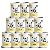 Mokra karma dla psów - PEPE MONO PROTEIN Pork (wieprzowina) 12x400g - miniaturka - grafika 1