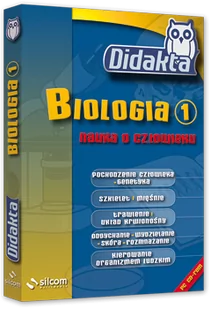 Oprogramowanie Didakta Biologia 1 - Nauka o człowieku - Pomoce naukowe - miniaturka - grafika 1