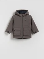 Kombinezony dla dzieci - Reserved - Kurtka z ociepleniem - brązowy - miniaturka - grafika 1