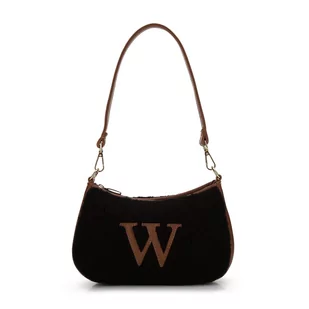 Torebka bagietka ze sztucznym futerkiem mała - Torebki damskie Torebka bagietka ze sztucznym futerkiem mała - Torebki damskie - miniaturka - grafika 1