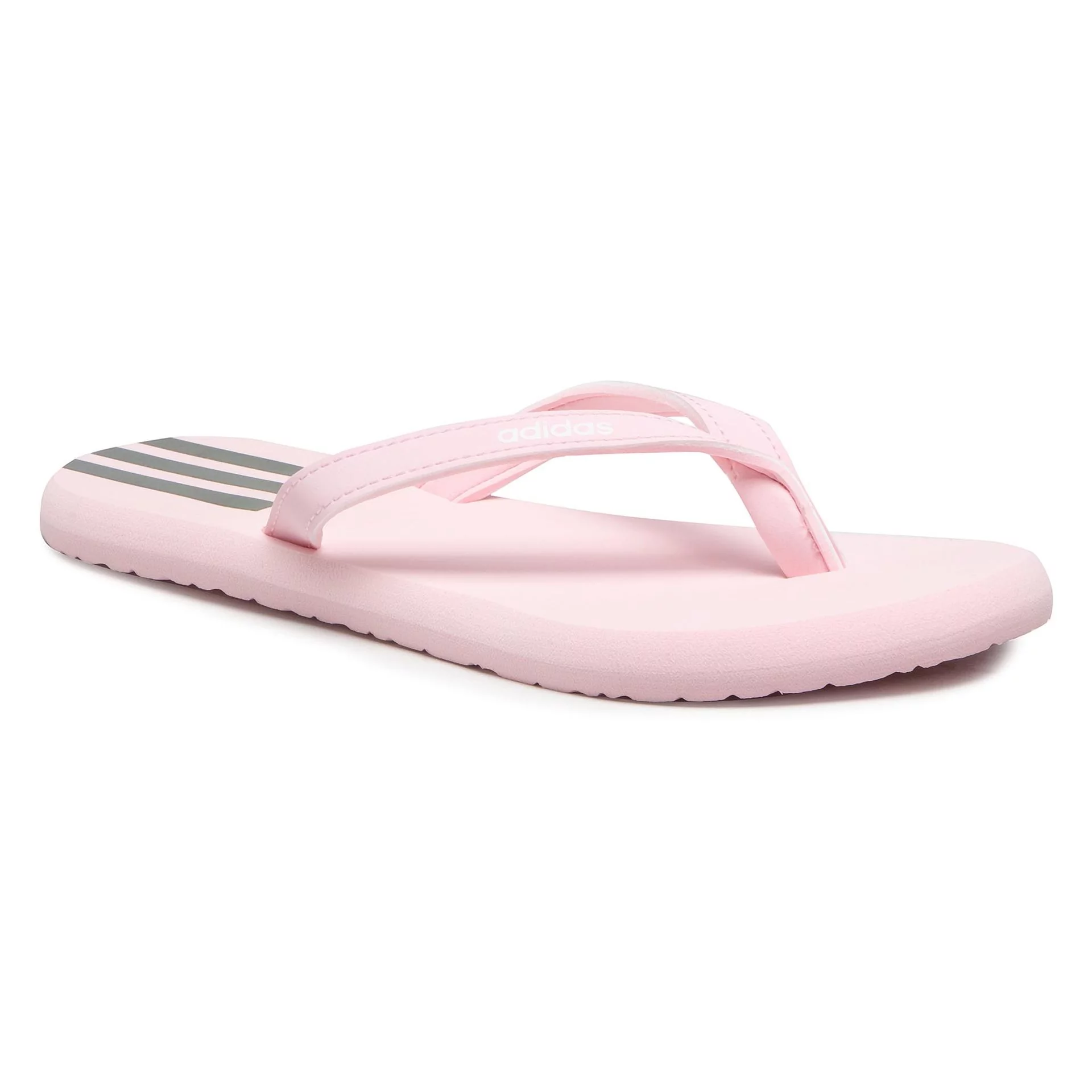 adidas Damskie japonki Eezay Flip Flop, Clear Pink Iridescent Ftwr White,  43 1/3 EU - Ceny i opinie na Skapiec.pl