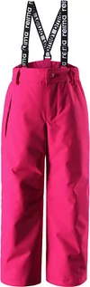Odzież sportowa dziecięca - Reima Spodnie narciarskie "Loikka" w kolorze różowym - grafika 1