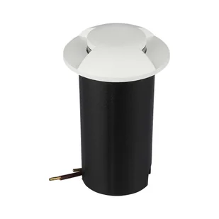 Oprawa Gruntowa Najazdowa 1W LED Biała 2-stronna IP67 VT-1161 6500K 50lm - Lampy ogrodowe - miniaturka - grafika 1