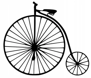 Obraz Ażurow Rower Bicykl Dekoracja Na Ścianę L127 - Obrazy i zdjęcia na płótnie - miniaturka - grafika 1