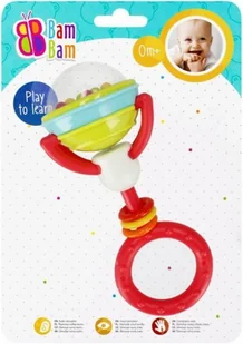 BAM BAM Grzechotka Lizaczek 521372 - Grzechotki dla dzieci - miniaturka - grafika 1