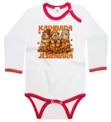 Body dla niemowląt - Body dziecięce Kapibara Jesieniara Na Dzień Jesieni 86/92 - miniaturka - grafika 1