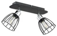 Lampy sufitowe - LEMIR Hornet lampa sufitowa (spot) 2-punktowa O2692 P2 CZA - miniaturka - grafika 1