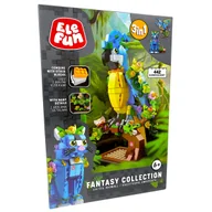Klocki - Elefun Fantasy Collection 3w1 Egzotyczne Zwierzęta Klocki 442el. - miniaturka - grafika 1