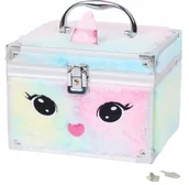 Kosmetyczki, organizery i kuferki - I love my style Kosmetyczka Kuferek futrzany Kosmetyki do makijażu - miniaturka - grafika 1