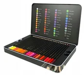 Kredki, ołówki, pastele i pisaki - Kredki KREDKI OŁÓWKOWE PREMIUM 48 SZT W METALOWYM ETUI - miniaturka - grafika 1