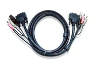 Kable - ATEN Cable DVI-I/USB, Audio -1.8 m 2L-7D02UI - miniaturka - grafika 1