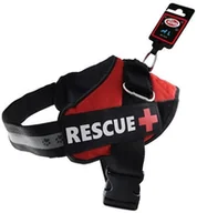 Szelki dla psów - PET NOVA PET NOVA Szelki Rescue+ czerwone rozmiar L - miniaturka - grafika 1