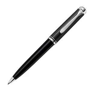 Pelikan Souverän K805 Stresemann Długopis w kolorze antracytowym w paski, czarny, 1 sztuka (957530) - Długopisy - miniaturka - grafika 1