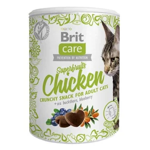 Brit Brit Care Cat Snack Superfruits Chicken 100g - Przysmaki dla kotów - miniaturka - grafika 1