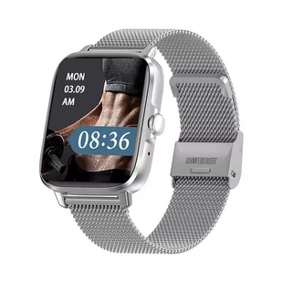 Artnico DT102 stalowy Srebrny - Smartwatch - miniaturka - grafika 2