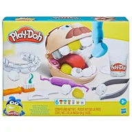 Masy plastyczne - Play-Doh, Dentysta, 6 tub, zestaw kreatywny - miniaturka - grafika 1