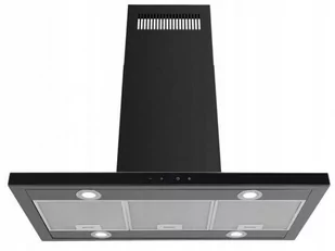 VDB T-Line 90 W Black - Okapy kuchenne - miniaturka - grafika 1
