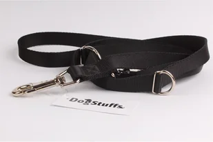 DogStuffs Smycz Regulowana – Czarna 20mm/220cm - Smycze dla psów - miniaturka - grafika 3