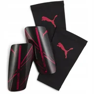 Piłka nożna - Nagolenniki Puma Attacanto Sleeve 030887-03 czarny L - miniaturka - grafika 1