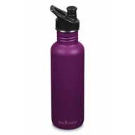 Shakery i bidony sportowe - Klean Kanteen Klean Kanteen Classic Bottle 800ml with Sport Cap, fioletowy  2022 Bidony 1008440 - miniaturka - grafika 1