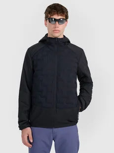 4F Kurtka trekkingowa z wypełnieniem Primaloft Silver męska - czarna L - Kurtki i kamizelki sportowe męskie - miniaturka - grafika 1