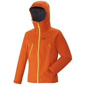 Kurtki męskie - Millet Trident 2.5 męska kurtka przeciwdeszczowa, trekkingowa, Dryedge, Stretch pomarańczowa pomarańczowy L - miniaturka - grafika 1