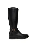 Kozaki damskie - Tommy Hilfiger Kozaki T4A6-34037-0036 Czarny - miniaturka - grafika 1