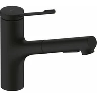 Baterie kuchenne - Bateria kuchenna z wyciąganą wylewką Zesis Lean Hansgrohe - miniaturka - grafika 1