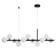 Lampy sufitowe - Lampa wisząca MINI MOON czarna 100 cm - ST-8118P-11 black - Step Into Design - miniaturka - grafika 1