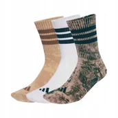 Skarpetki męskie - Skarpety adidas Stonewash Crew 3 Pairs 3 Stripes Crew JX5531 43-45 - miniaturka - grafika 1