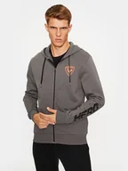 Bluzy męskie - Rossignol Bluza Hero Fz Hoodie RLMMS10 Szary Regular Fit - miniaturka - grafika 1
