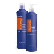 Zestawy kosmetyków damskich - Fanola No Orange, zestaw redukujący pomarańczowe odcienie, szampon + maska - miniaturka - grafika 1