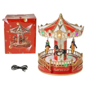 Pozytywka karuzela światło dźwięk USB - Karuzele dla niemowląt - miniaturka - grafika 1