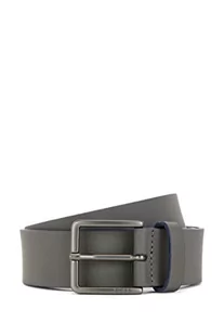 BOSS Pasek męski, Szary, 110 - Paski - miniaturka - grafika 1