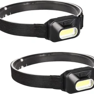 Latarki - 2-częściowa, lekka latarka czołowa LED – mocna, profesjonalna latarka czołowa dla dorosłych i dzieci - miniaturka - grafika 1
