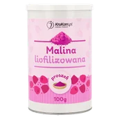 Owoce świeże i suszone - Malina liofilizowana proszek 100g - miniaturka - grafika 1
