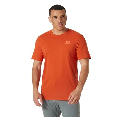 Helly Hansen Męska koszulka Nord Graphics, Patrol Orange, S