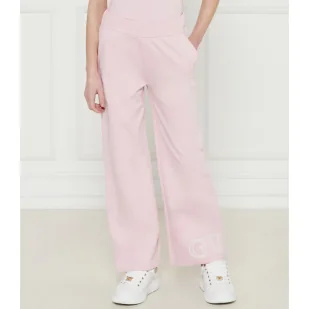 Guess Spodnie dresowe flare fit - Spodnie sportowe damskie - miniaturka - grafika 1