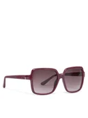 Okulary przeciwsłoneczne - Guess Okulary przeciwsłoneczne GU00157 Brązowy - miniaturka - grafika 1