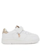 Buty dla dziewczynek - Polo Ralph Lauren Sneakersy Masters Court PS RL01244100 Biały - miniaturka - grafika 1