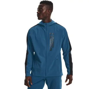 Kurtka męska Under Armour OutRun the STORM Jacket - Kurtki i kamizelki sportowe męskie - miniaturka - grafika 1